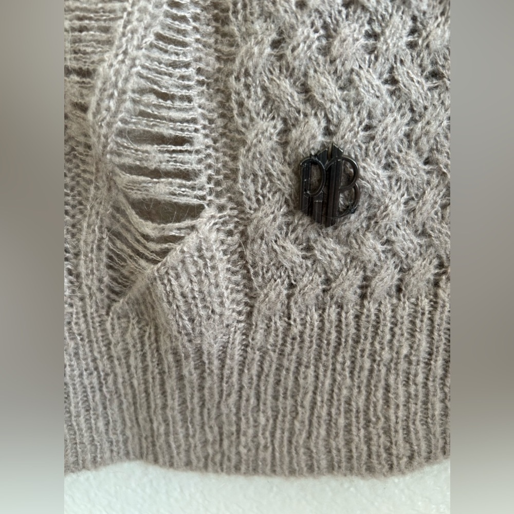Itterre Wool Ombre Brown Sweater - Picture 12 of 16